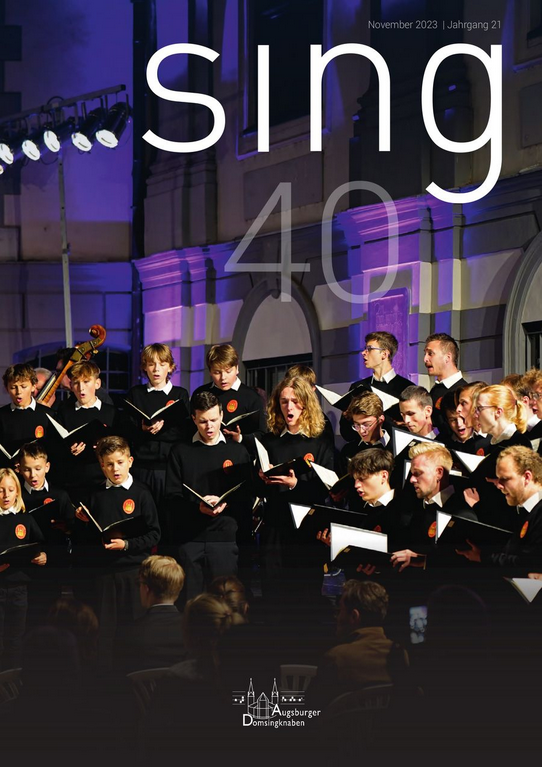 Sing 40 November 2023
